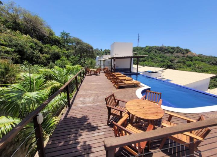 Boho Style Absolute Piscina Borda Com Borda Infinita Morro de São Paulo