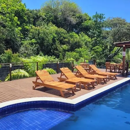 Apartamento Boho Style Absolute Piscina Borda Com Borda Infinita Morro de São Paulo Exterior photo