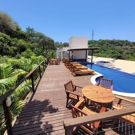 Apartamento Boho Style Absolute Piscina Borda Com Borda Infinita Morro de São Paulo Exterior photo
